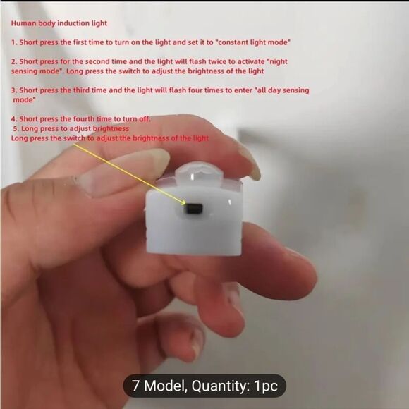 1 small Usb led motion magnetic sensor 4inches - Picture 4 of 9